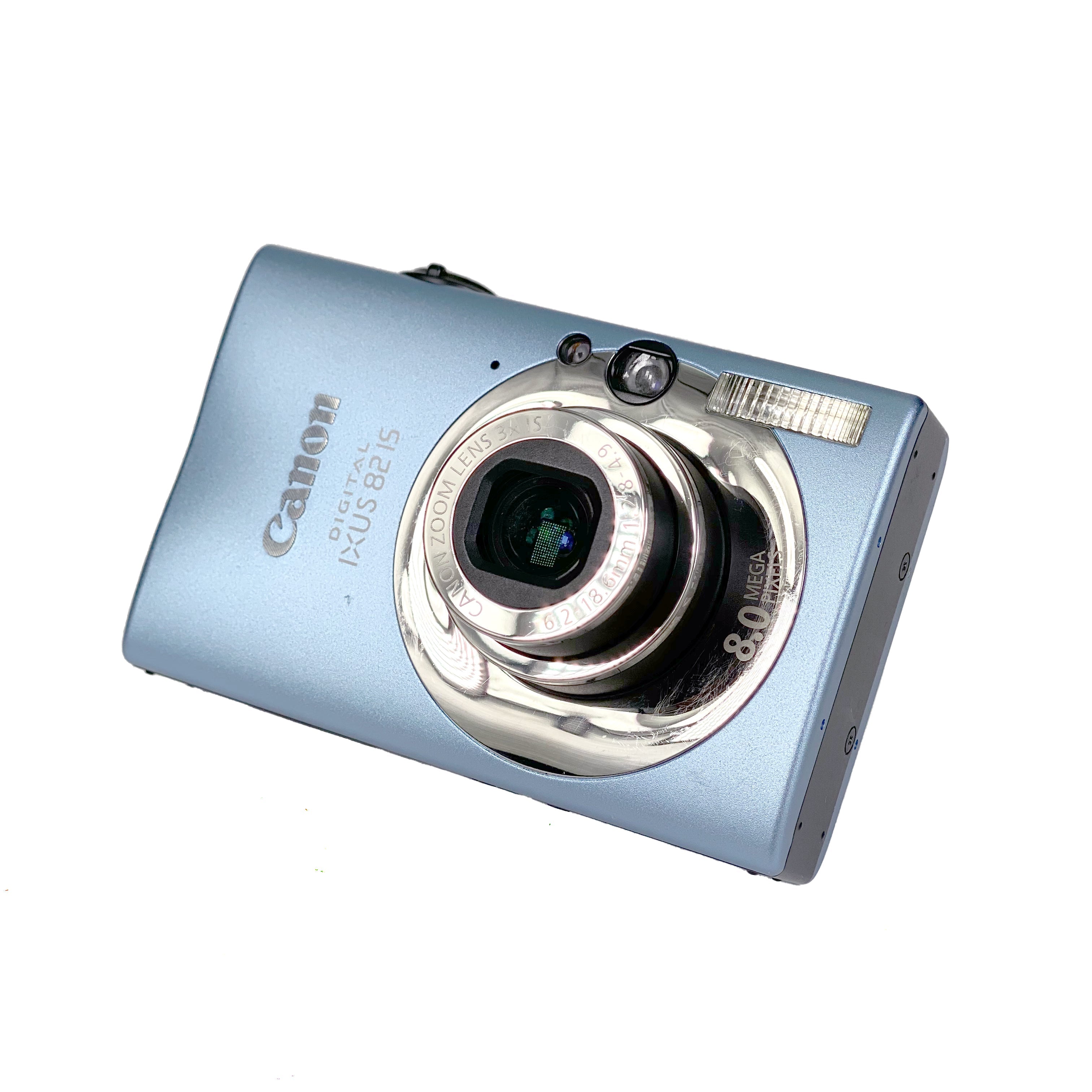 Canon IXUS 82 IS Digital Compact - Blue – Retro Camera Shop