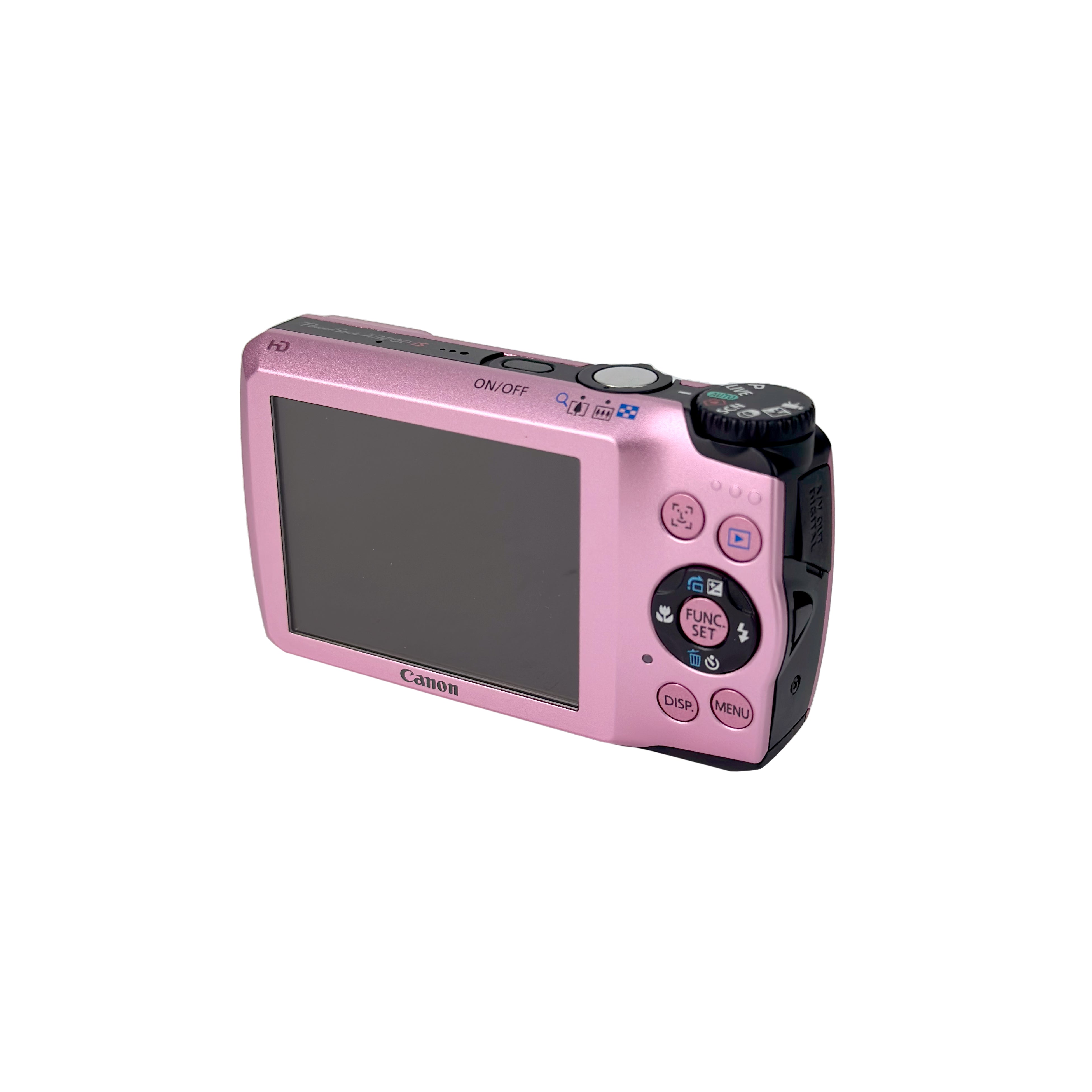 Canon Powershot A3200 IS Digital Compact - Pink