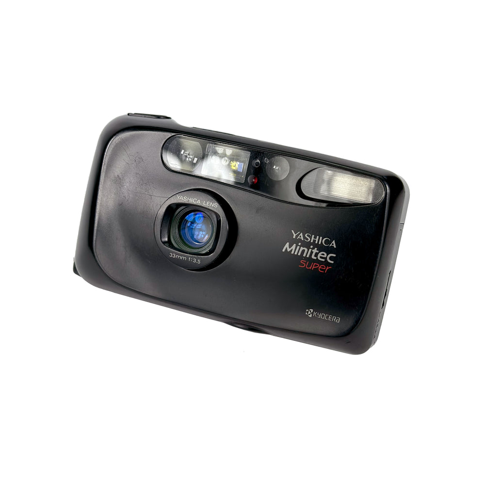 Appareil Photo Argentique Yashica Minitec Super - Compact 35 Mm - Testé