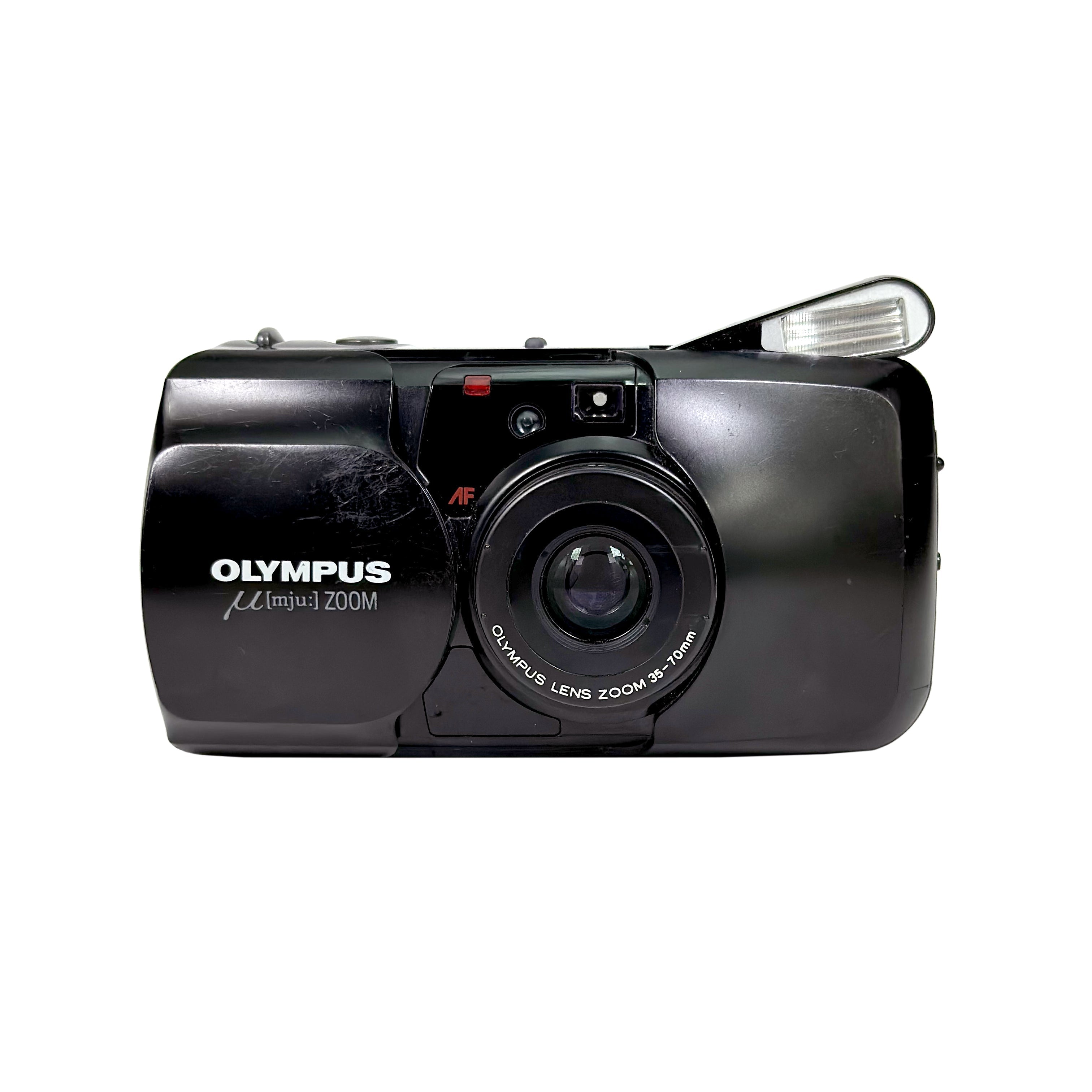 『動作確認済み』OLYMPUS μ 【mju】ZOOM フィルムカメラ 超簡単]フィルムコンパクトカメラの使い方 OLYMPUS μ[mju]-II ZOOM